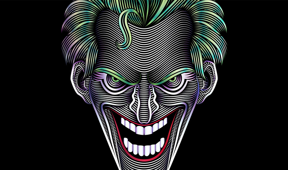 The Joker Art | Six Flags Illustration Feature