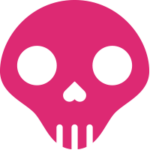 FoulPlay Games Color System - shocking pink skull Icon