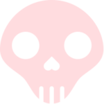 FoulPlay Games Color System - whisper_pink skull Icon