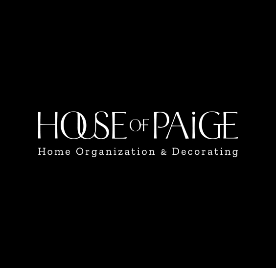 Contemporary Modern Type Logo Design House of Paige