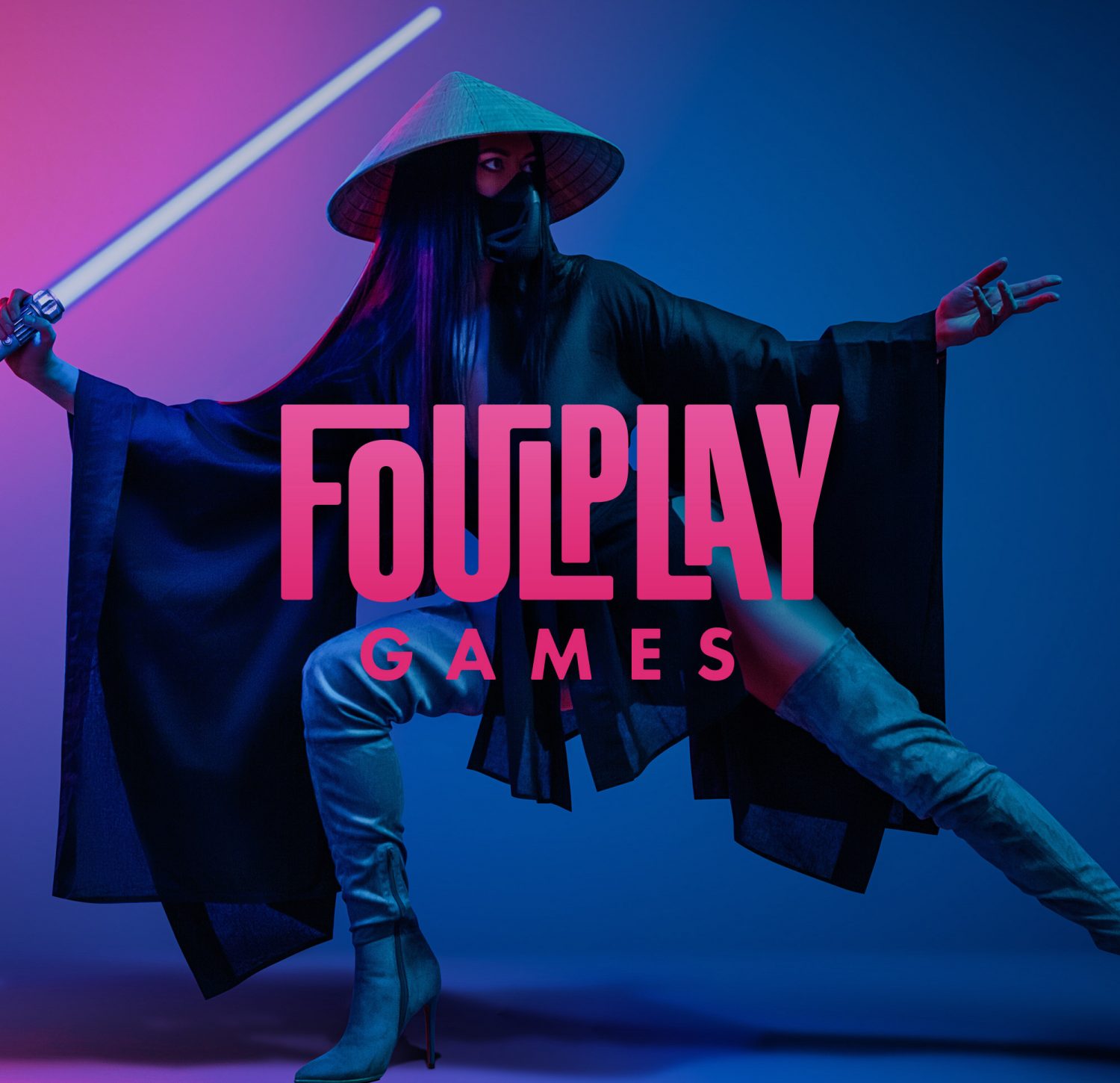 FoulPlay Games Brand Design Sqr | Murder Mystery Game